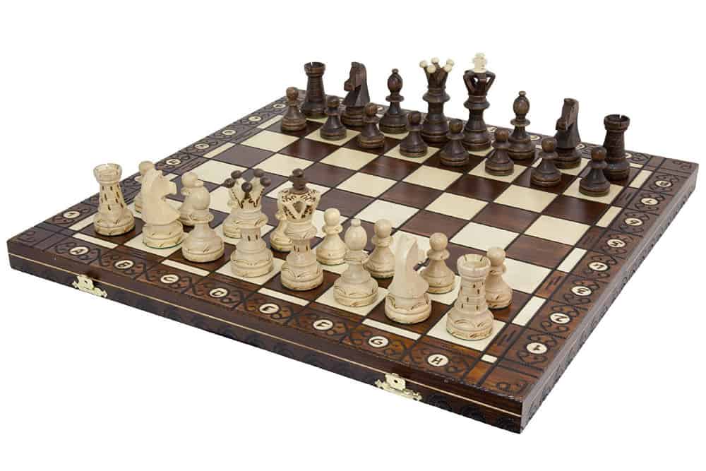 Wegiel Ambassador European Chess Board Game Mrs. Checkmate